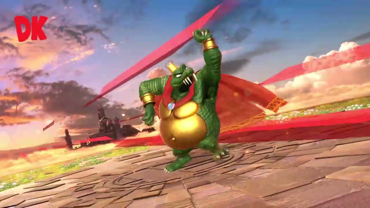 King K. Rool VS. Mario - Super Smash Bros. Ultimate