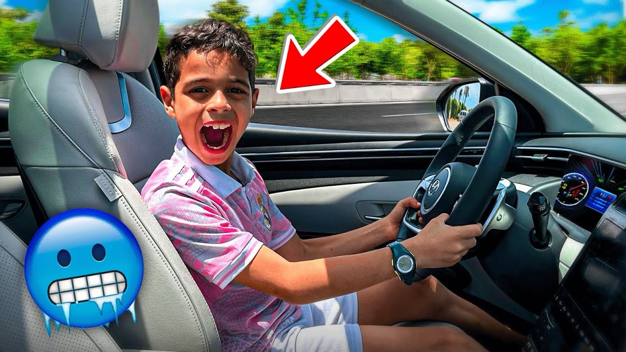 خليت أخي صغير يسوق سيارتي الجديدة 🚗😳 لأسف كان غادي يدير كسيدة 💔😭