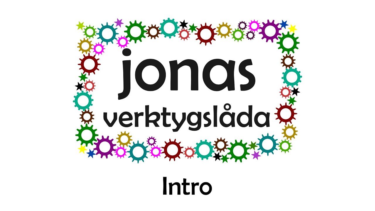 Jonas Utvecklar: Introduktion till Verktygslådan