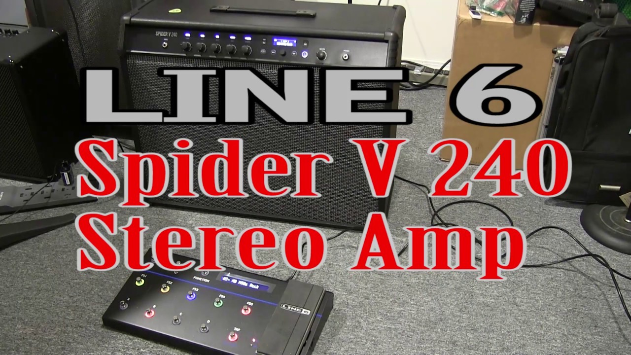 Line 6 Spider V 240 J900 Marsh demo