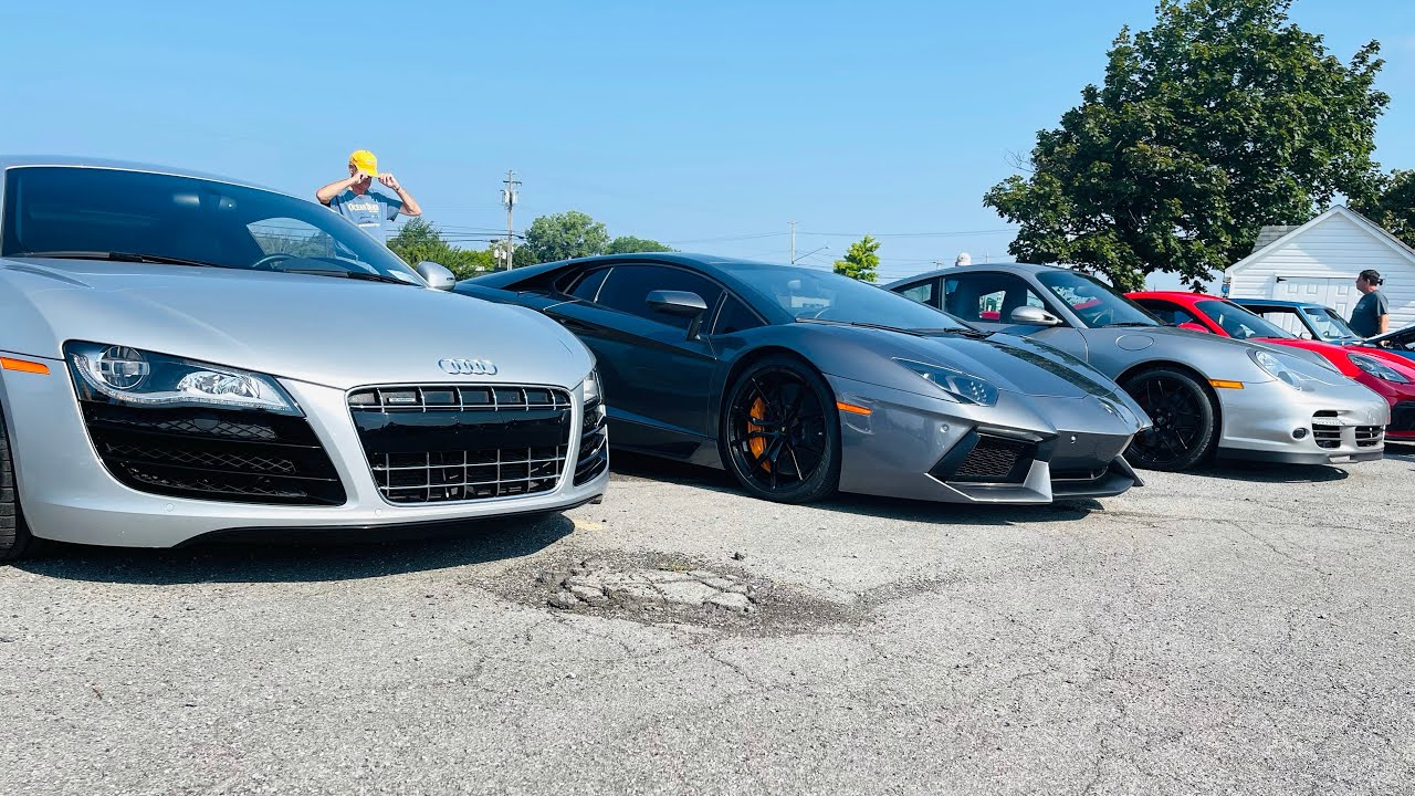 hondas going to exotic car meet it was an epic entrance!