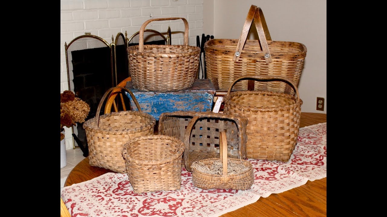 Collecting Antique Baskets by Dealer Deanna Moyers