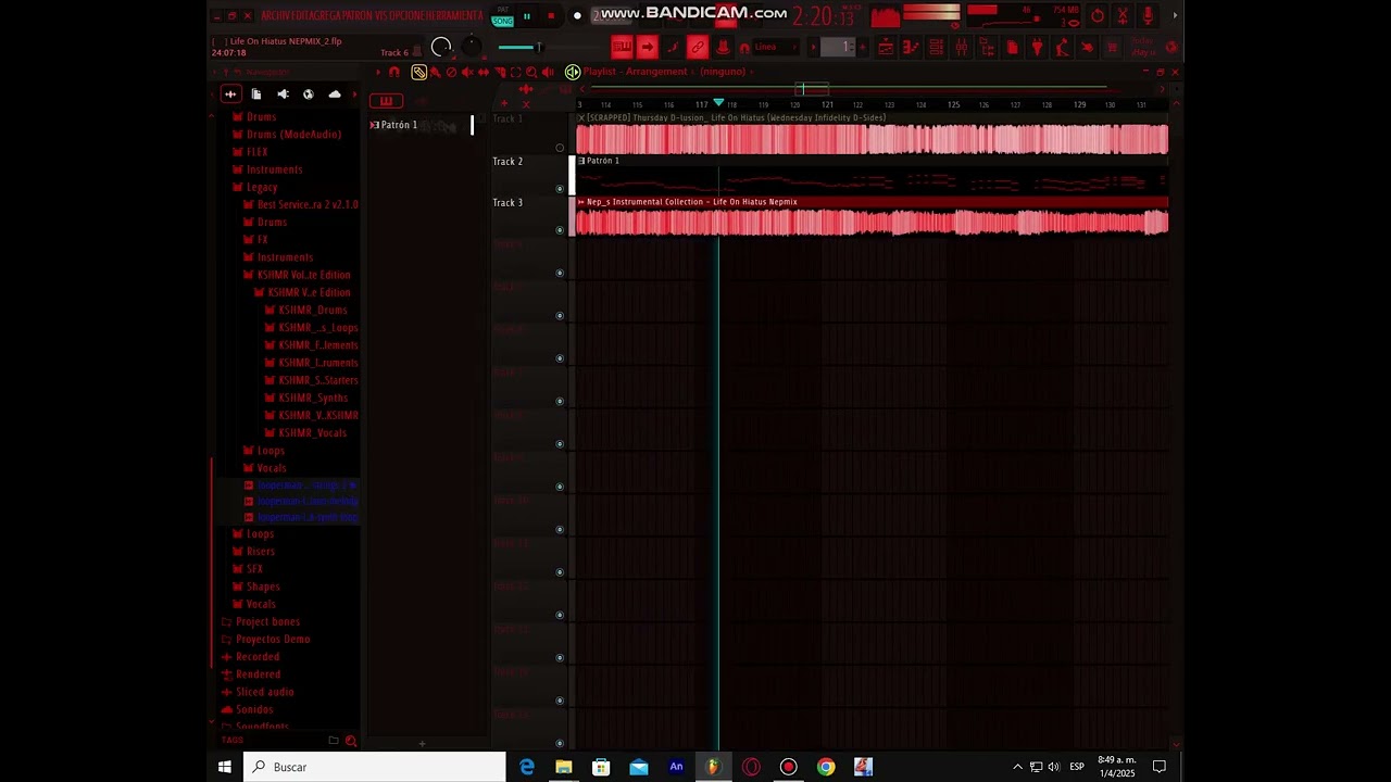 Life on Hiatus Recreacion flp