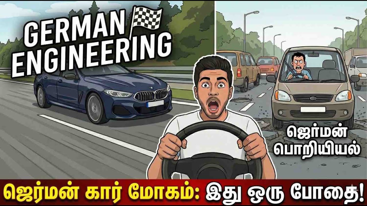 “Why German Cars Are SO Addictive to Drive! (Tamil) |  ஏன் German கார்ல ஓட்டினா மறக்க முடியாத Feel?”