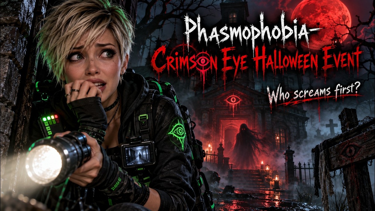 Phasmophobia- Crimson Eye Halloween Event