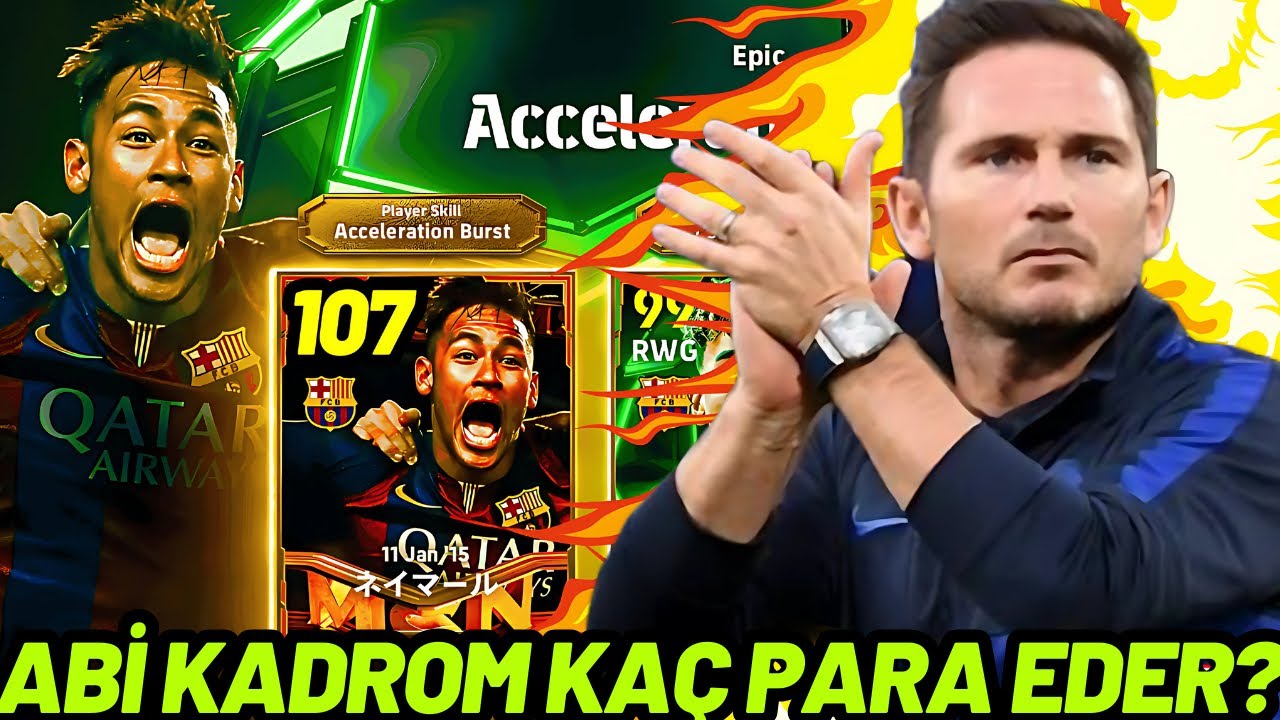 ABİ KADROM KAÇ PARA EDERDE AĞZIMIN SUYUNUN AKTIĞI HESAP | EFOOTBALL 2025 MOBİLE