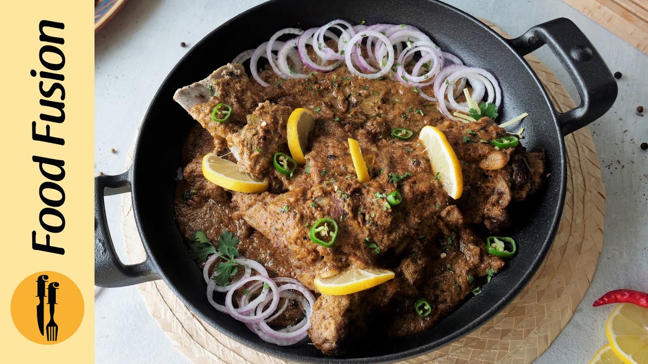 Mutton Malai Leg Roast Recipe By Food Fusion (Bakra Eid Special)