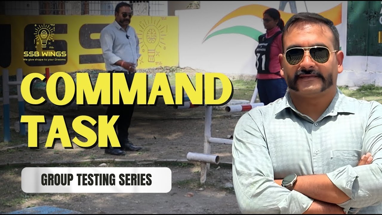 GTO Command Task | SSBGTO | SSB Interview preparation