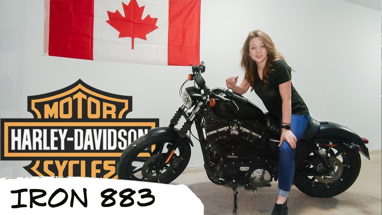 Meet my Bike | 2019 Harley Davidson Iron 883 | Female Harley Rider