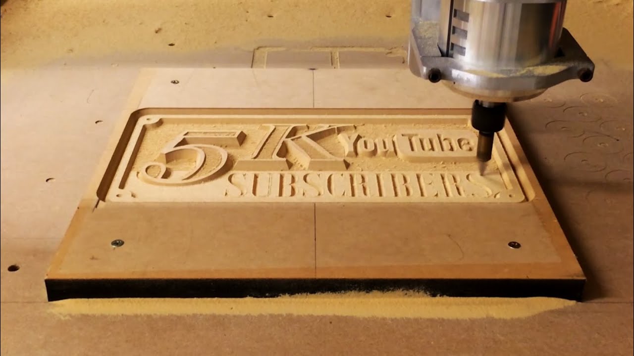Casting an Aluminum Sign, Making the CNC Pattern | 5k Part 1
