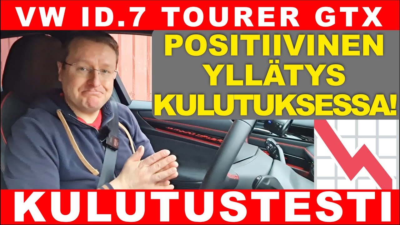 Volkswagen ID.7 GTX Tourer KULUTUSTESTI