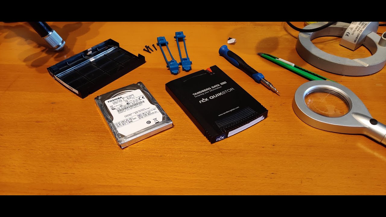 Tandberg RDX (disassemble)