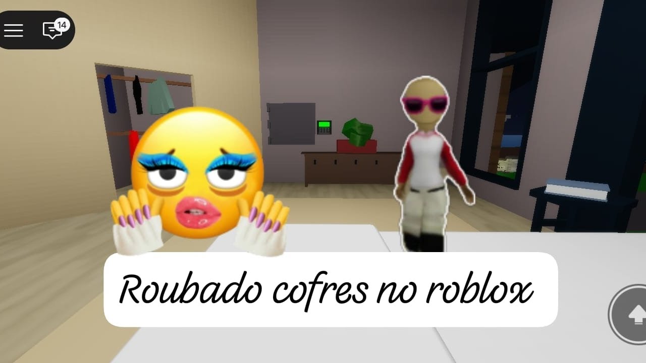 Roubando cofres no roblox 