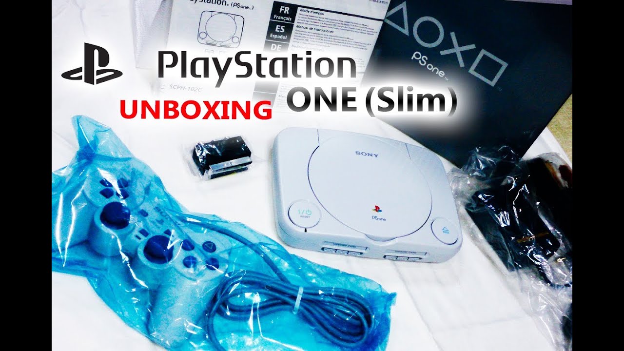 Sony PlayStation One Unboxing (Brand-New PS1 Slim) - HD 720P