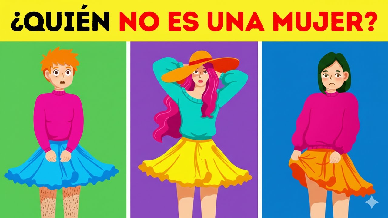 &iquest;Hasta d&oacute;nde puede llevarte la l&oacute;gica en este desafiante reto de acertijos? 🧠