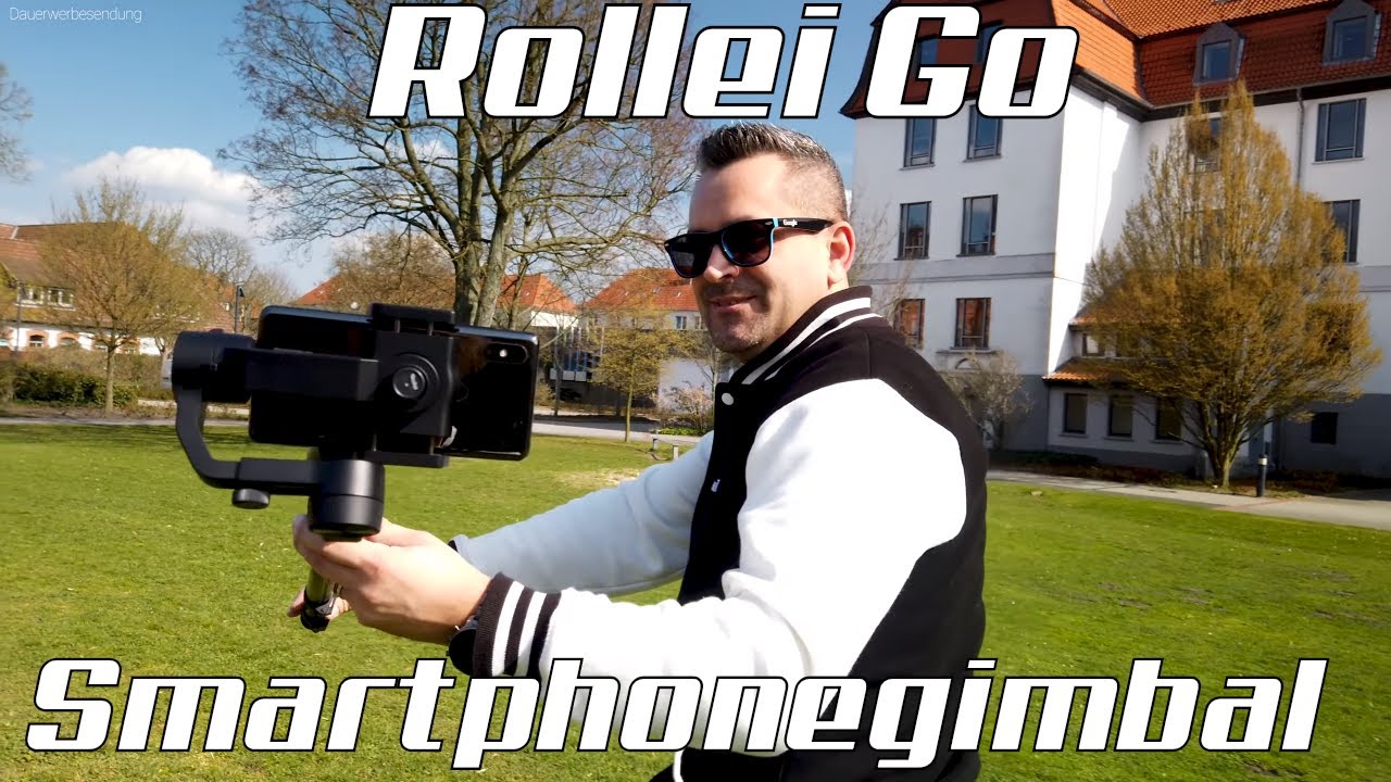 Das perfekte Gimbal für neue Smartphones - Rollei Go Smartphonegimbal Test // Deutsch