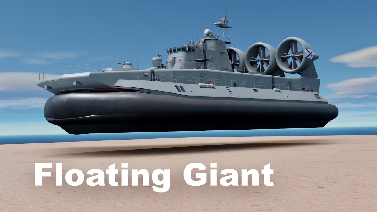 Exploring the Secrets of the Zubr Class Hovercraft: How It Works and What's Inside