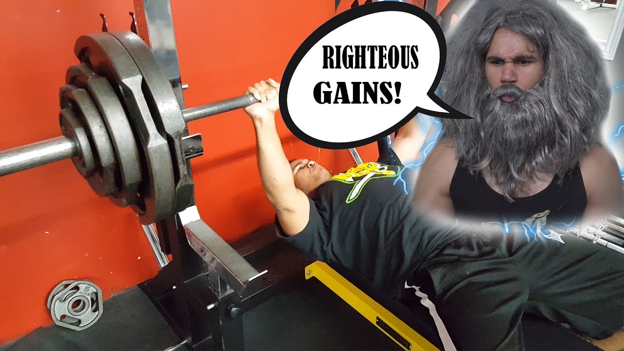 300 Pound Bench Press PR!