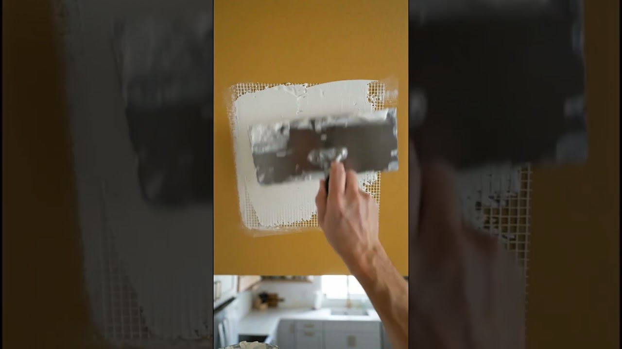 From an ugly ceiling hole to a repair so clean, your eyes might miss it. 👀✨