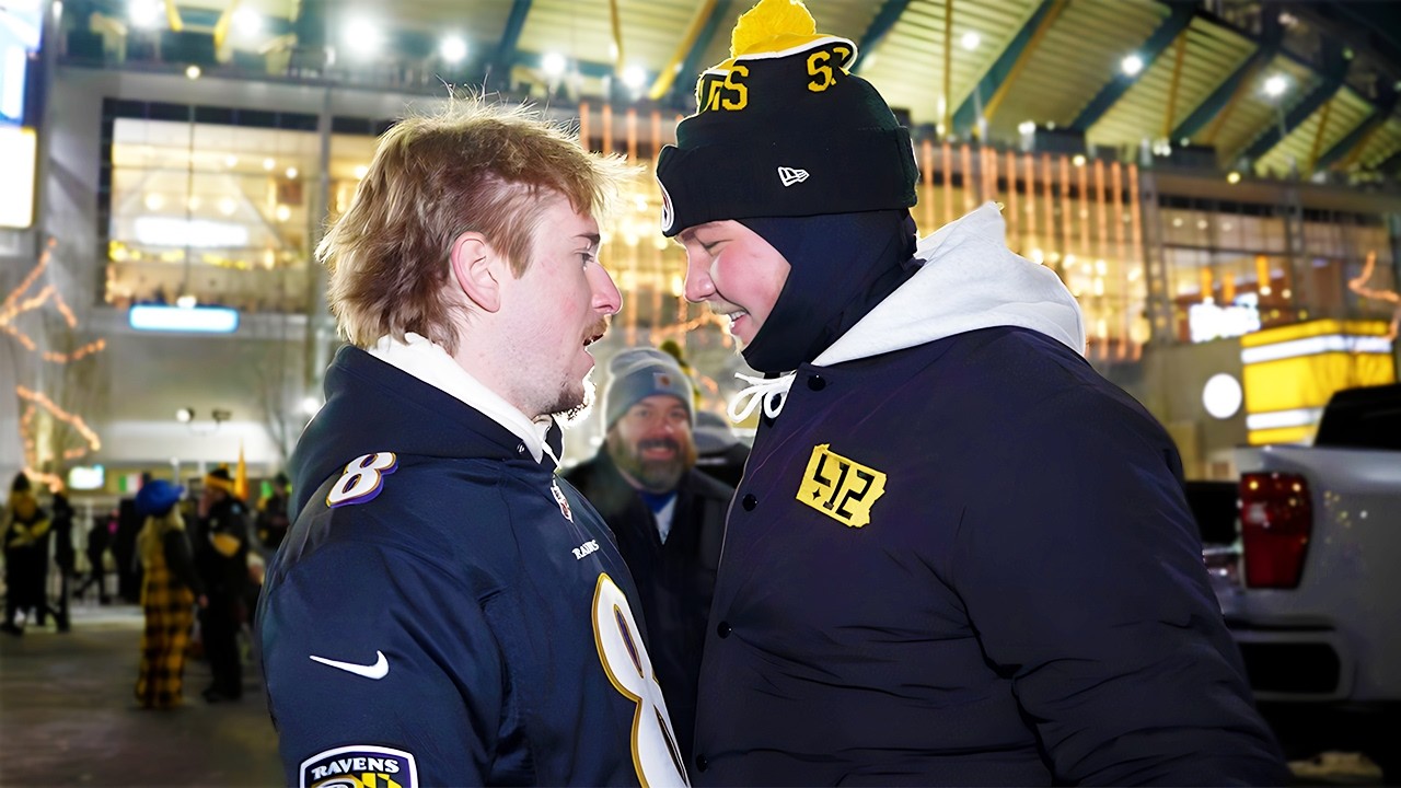 Ravens Fan Trolls Steelers!