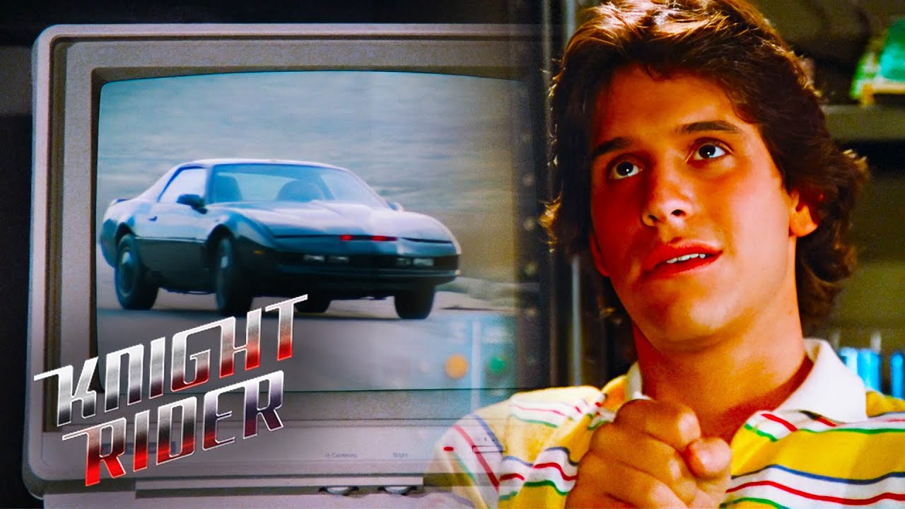 Kid Uses Joystick To Control KITT | Knight Rider