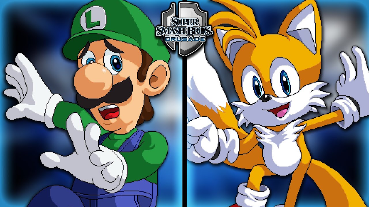 Super Smash Bros. Crusade | Luigi VS Tails