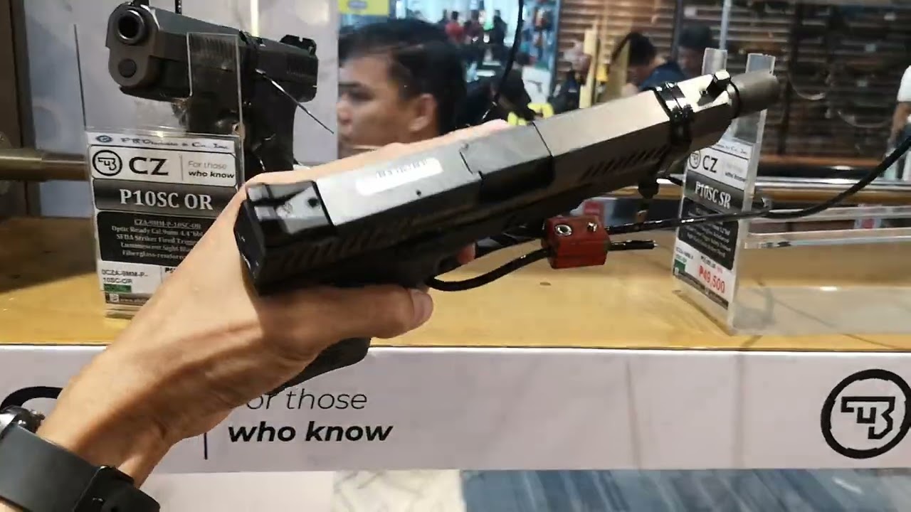 CZ Pistol 29th Defense & Sporting Arms Show May 25 - May 29, 2023 SMX Convention Center