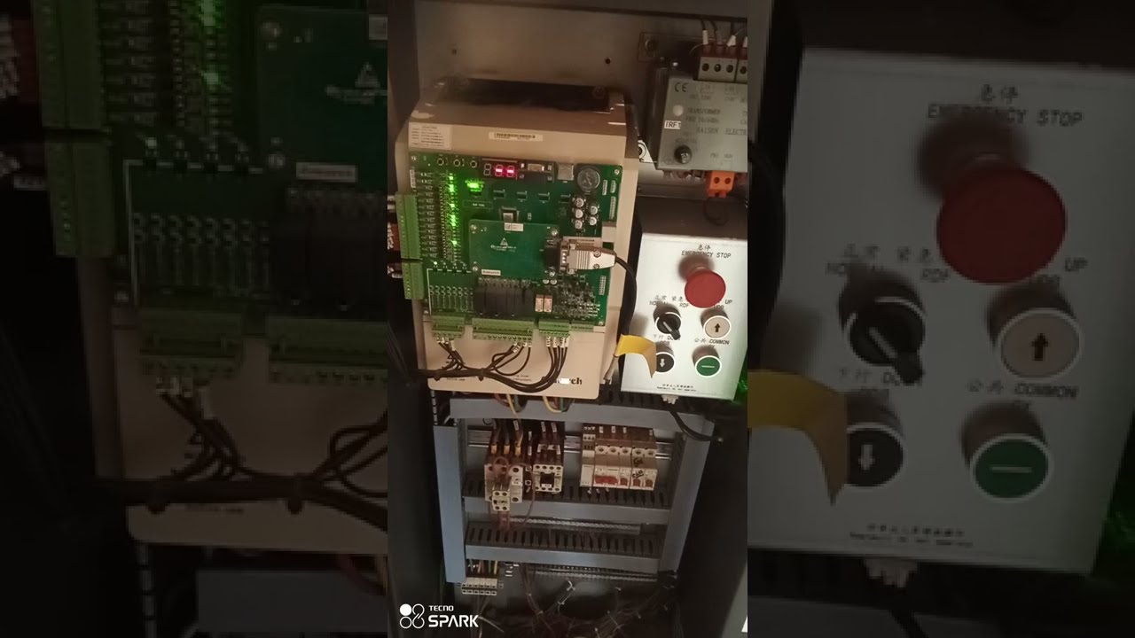 How call/normal run from control/motherboard in Nice 3000+