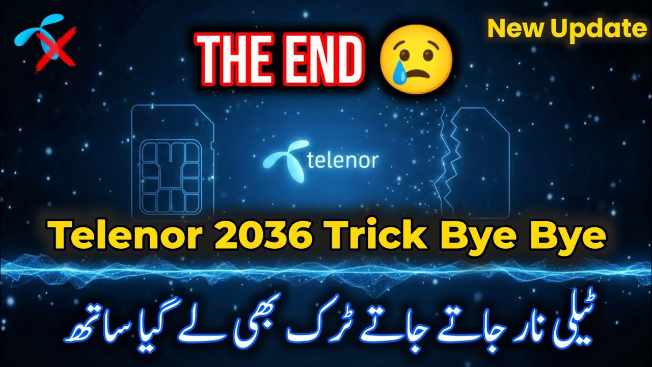 🔥😱 Telenor 2036 Trick DEAD in 2025 &ndash; Users Shocked After Final Update!