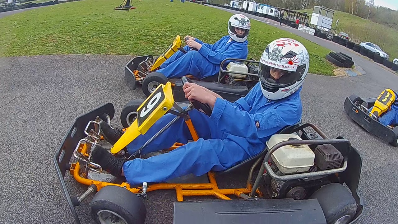 Go Karting At G Force Pontypool In Wales