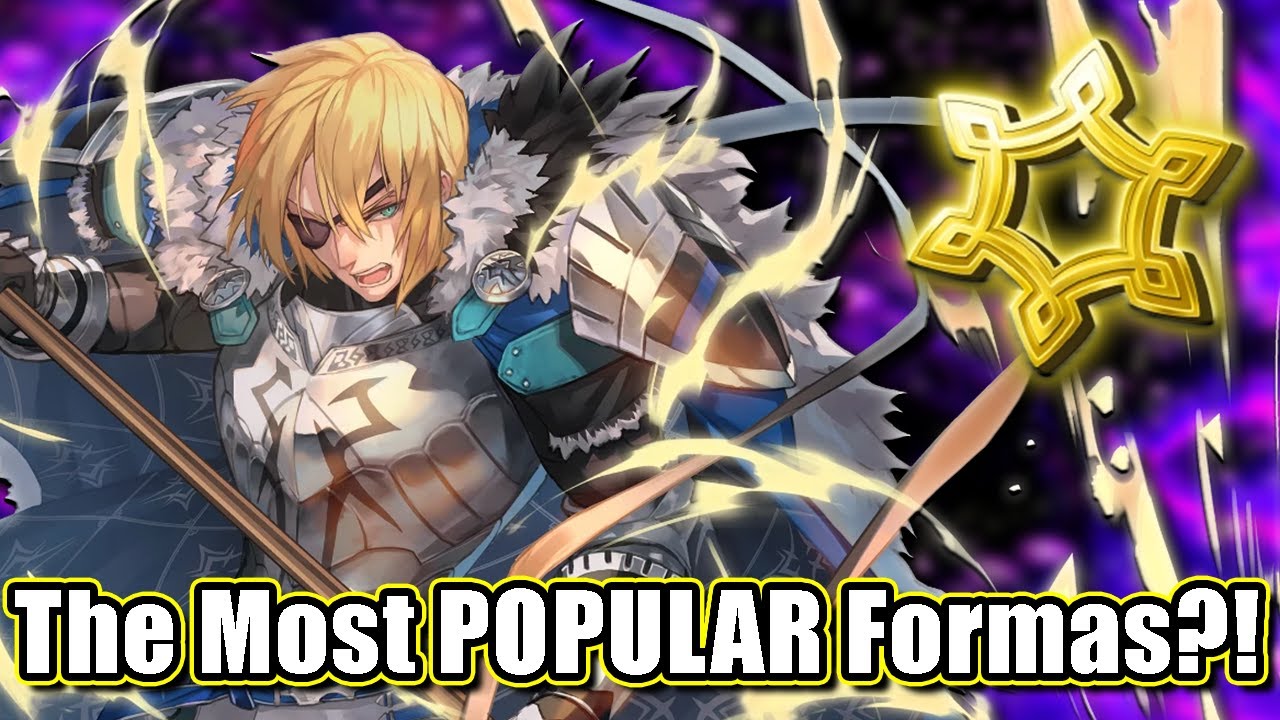 The Most POPULAR Binding World Forma Selections + Passives! Data Ranking #1 [Fire Emblem Heroes]