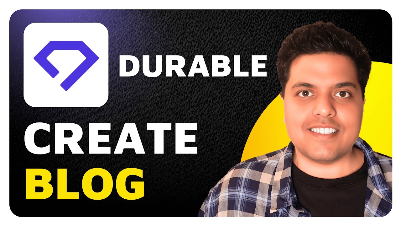 How To Add / Create Blog Post on Durable AI Website Builder | Full Guide