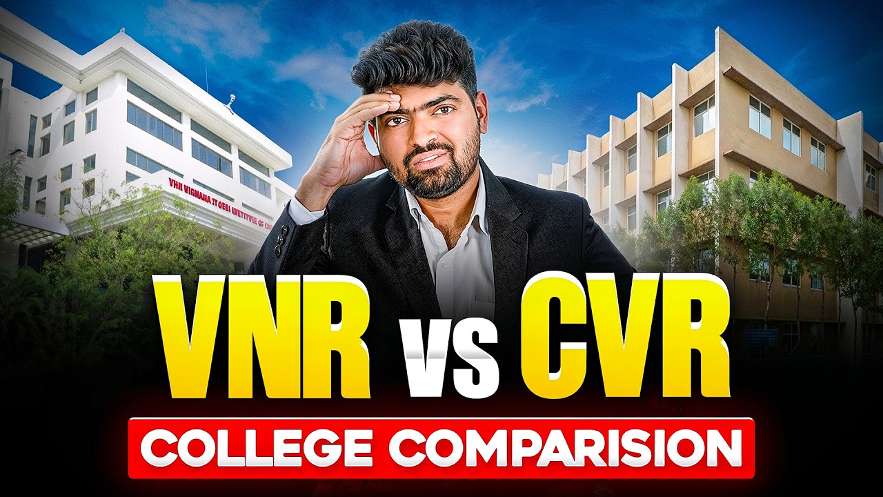 CVR vs VNR VJIET Honest Review | best Btech college in telangana | CVR Review | VNR VJIET Review