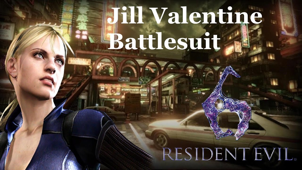 RE6 The Mercenaries as Jill Valentine (Battlesuit) | SFX & Voice Lines