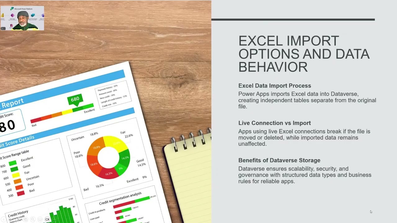 Introduction to Power Apps: Import Excel Data into Dataverse and Build Your First App  - Unit 1