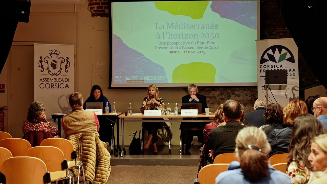 Corsica Pruspettiva, a settima cunfarenza. la Méditerranéee en 2050