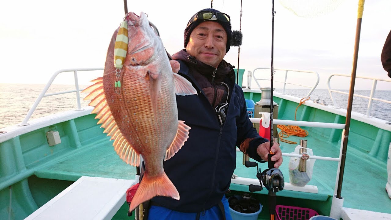 長栄丸で行くトップレンジの真鯛ゲーム