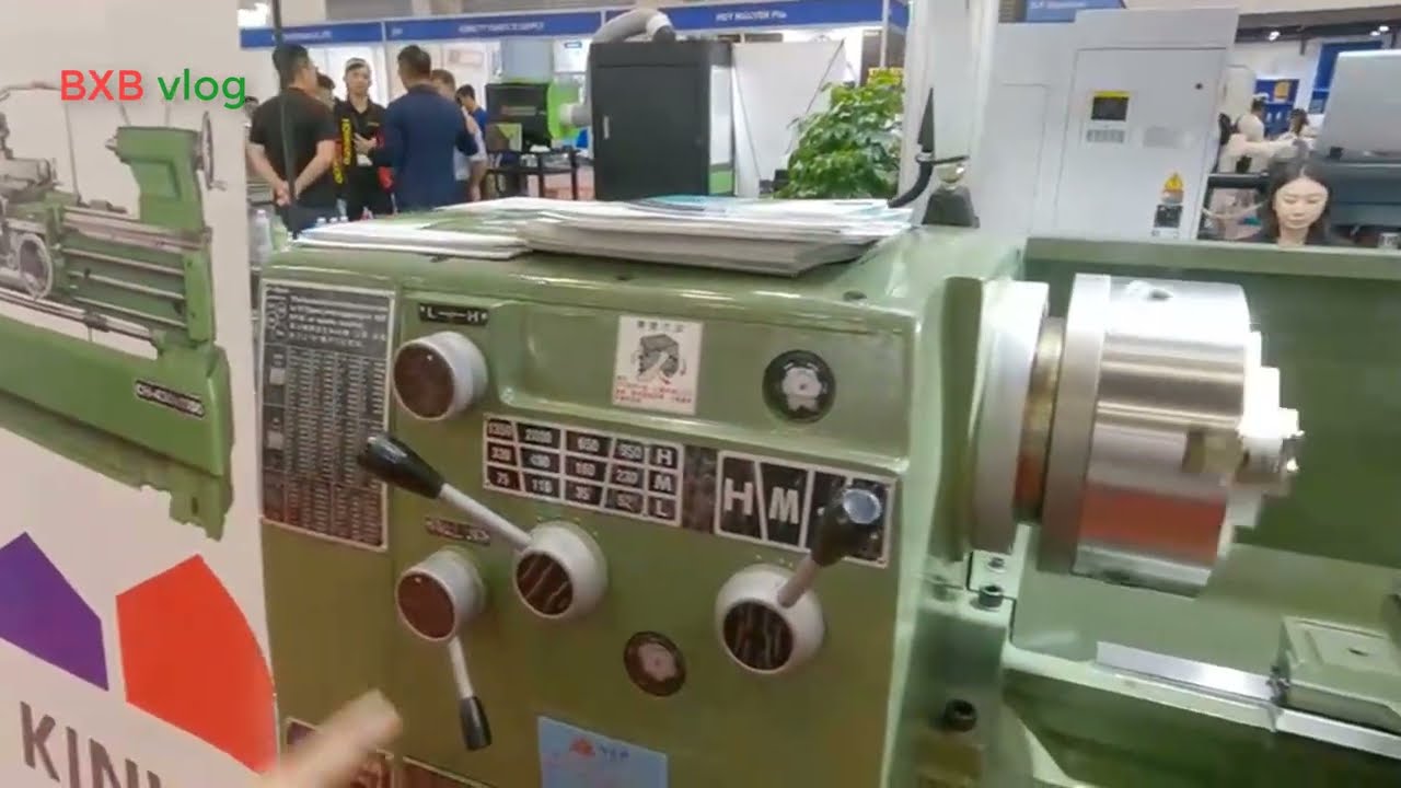 Máy Tiện Cơ  Sản Xuất Tại Đoài Loan (máy tiện sản xuất năm 2024 )