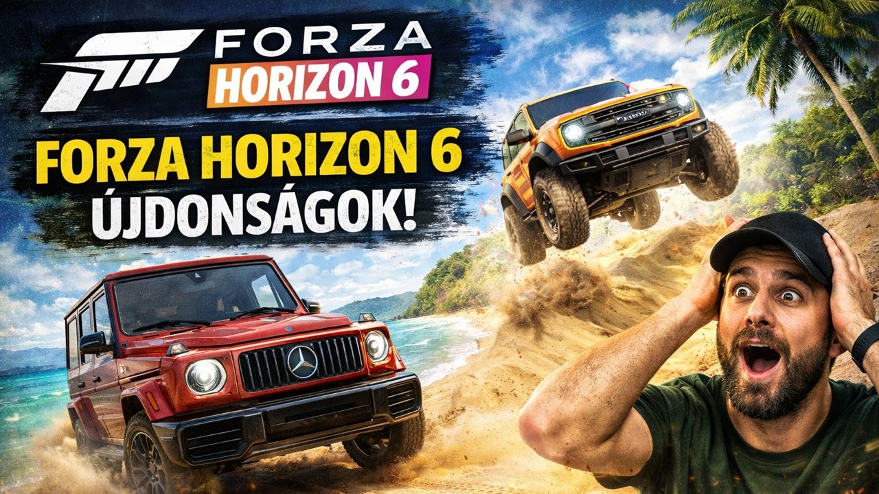 Új Forza Horizon 6 INFÓK! #ForzaHorizon6 #XBOX #PC #PS5