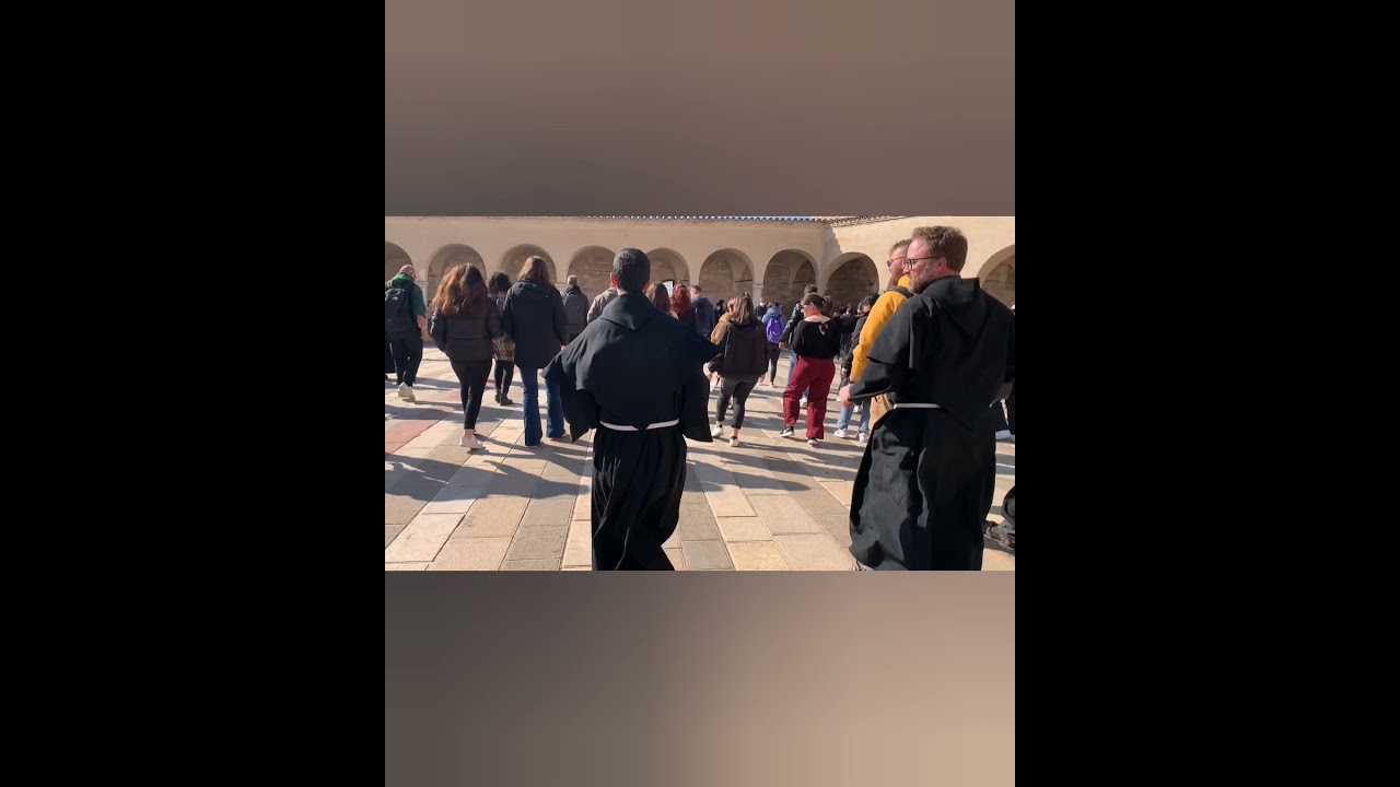 Assisi come Gerusalemme - giovani e frati francescani #jerusalemachallenge