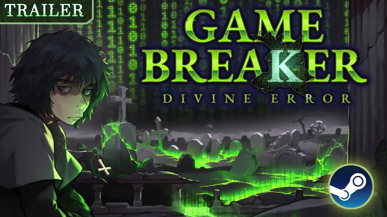 🎮 My Game FINALLY Has a Steam Page! - Official Trailer [Game Breaker: Divine Error]
