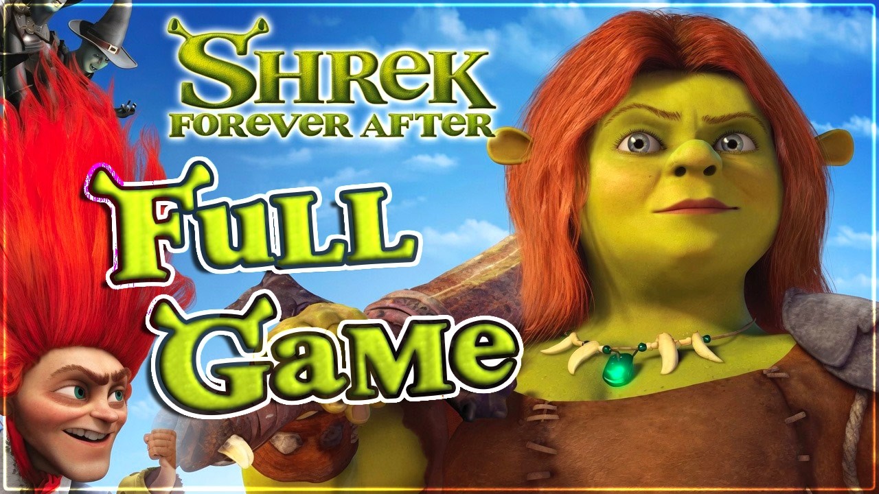 Shrek Forever After FULL GAME Movie Longplay (PS3, X360, Wii, PC)