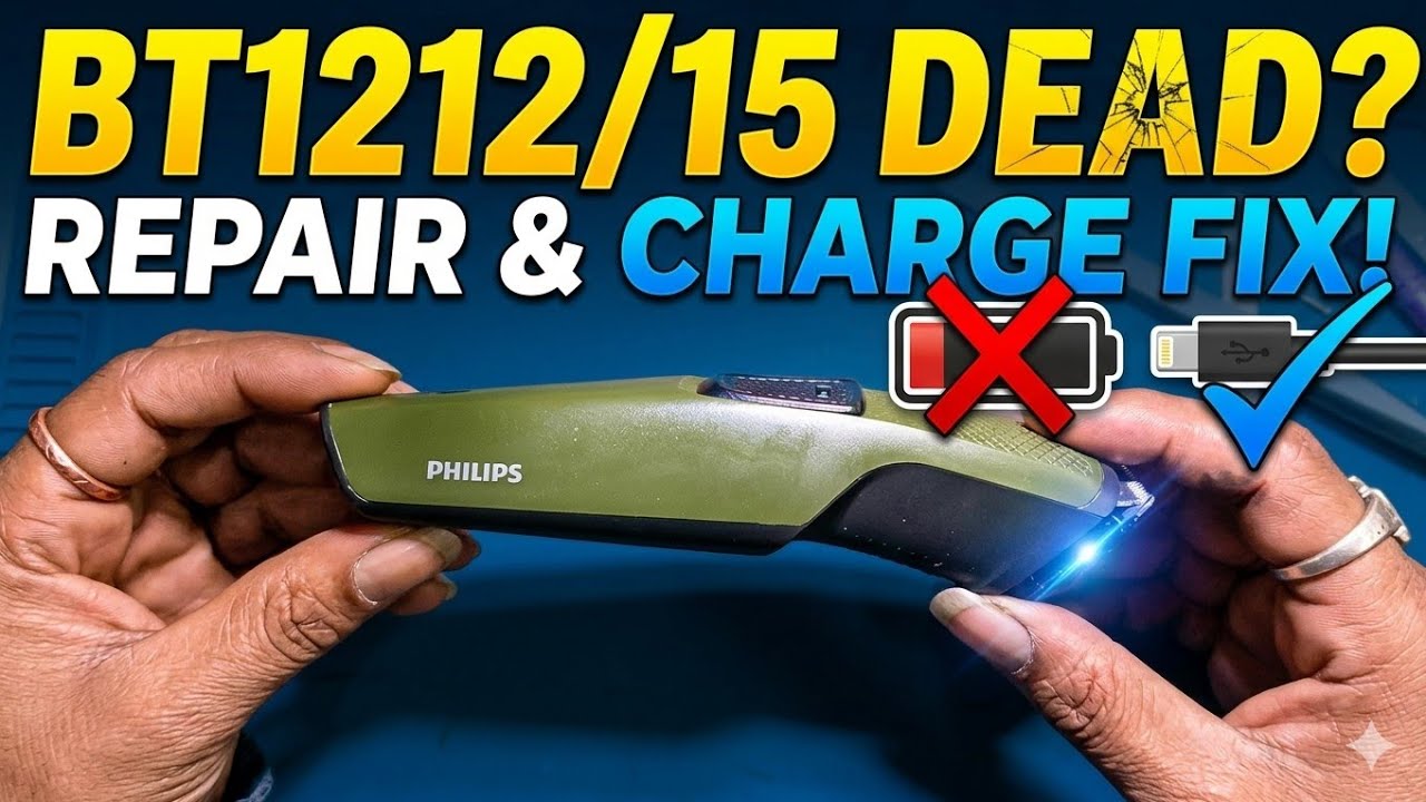 Philips BT1212/15 Beard Trimmer Repair | Philips Beard Trimmer Charging Problem