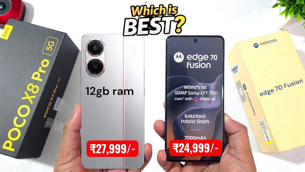 POCO X8 Pro против Moto Edge 70 Fusion: лучшие в 2026 году 🚀🚀🔥🔥🔥 #pocox7pro #pocox8pro