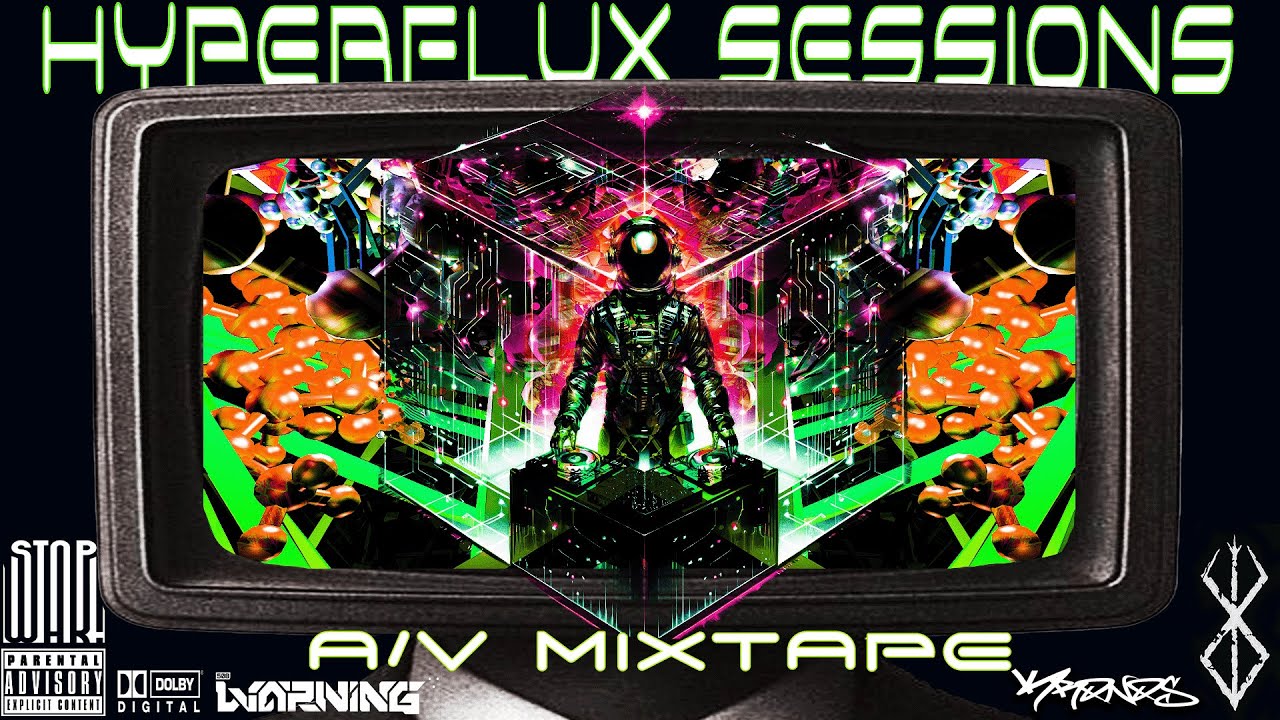 Hyperflux Sessions – Microdose VR Dubstep Mix (4K Visuals)