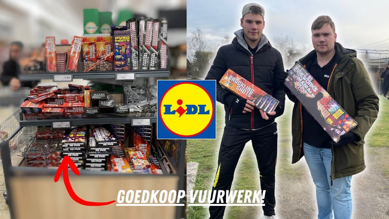 NIEUW CAT. 1 VUURWERK TESTEN VAN DE LIDL!