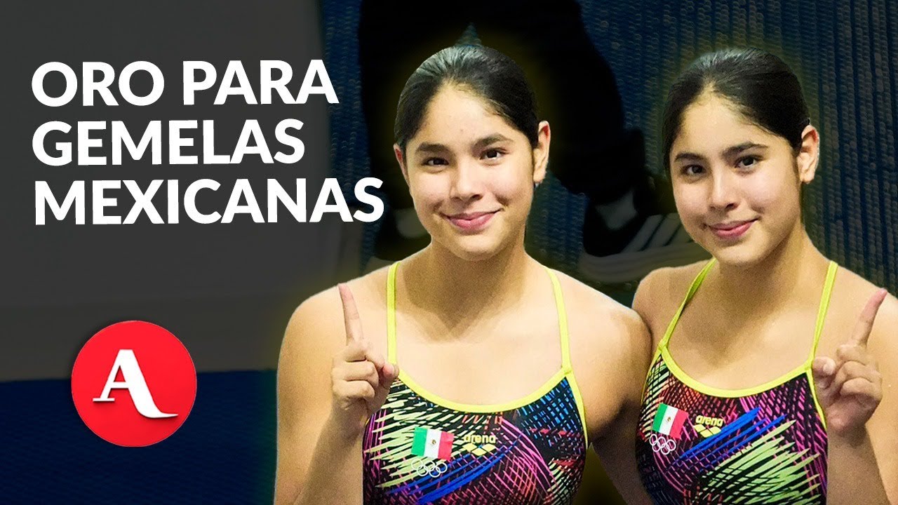 Gemelas mexicanas ganan oro en Panamericanos Junior 2025