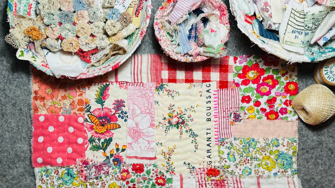 Boro, Kantha, Running & Invisible Stitching- are they all the same thing?