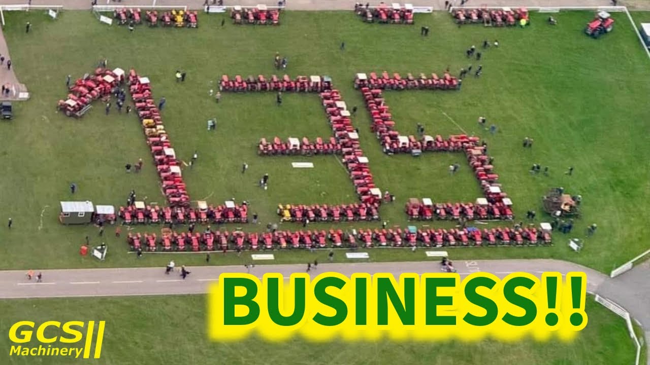 Попытка установить мировой рекорд — завершена! 203 Massey Ferguson 135's