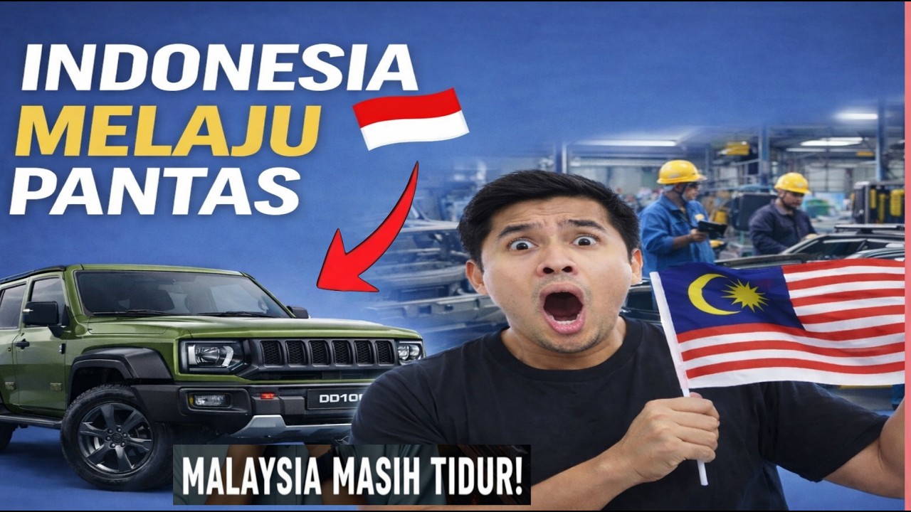 Malaysia Terkejut!! Dengan Kemajuan Senyap Indonesia Dalam Pengeluaran Kereta 2026